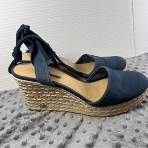 Michael  Kors Navy Color  Espadrilles Size 9.5
